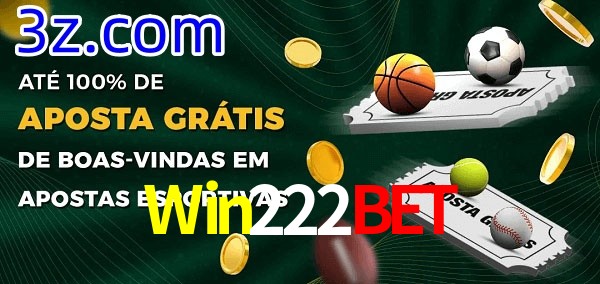 Win222Bet Ate 100% de Aposta Gratis